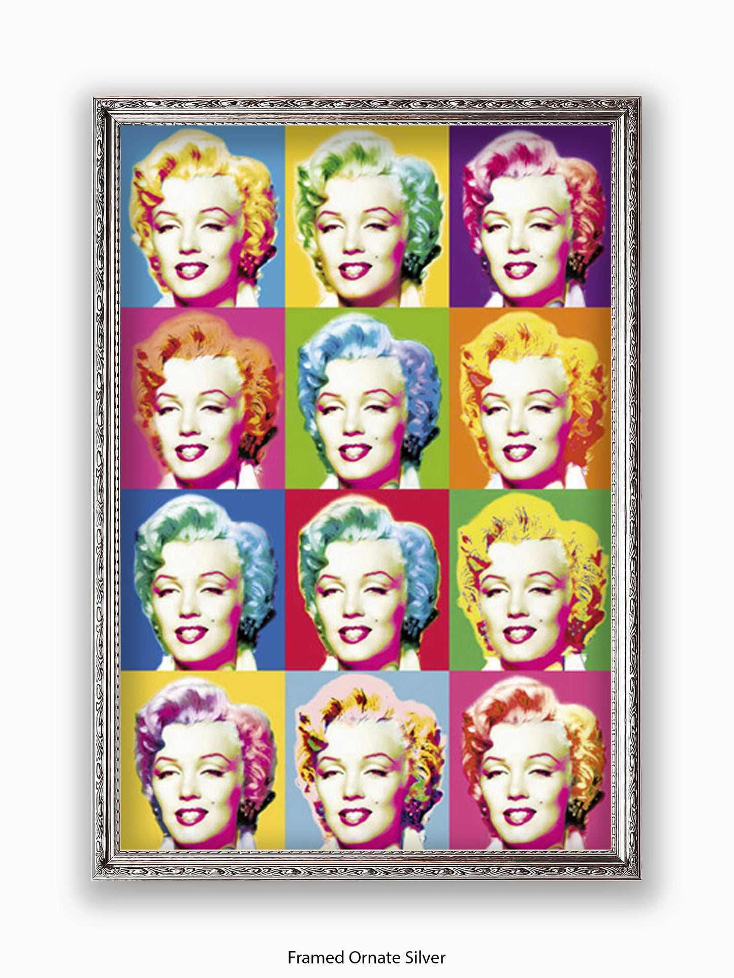 Marilyn Monroe Visions Pop Art Poster