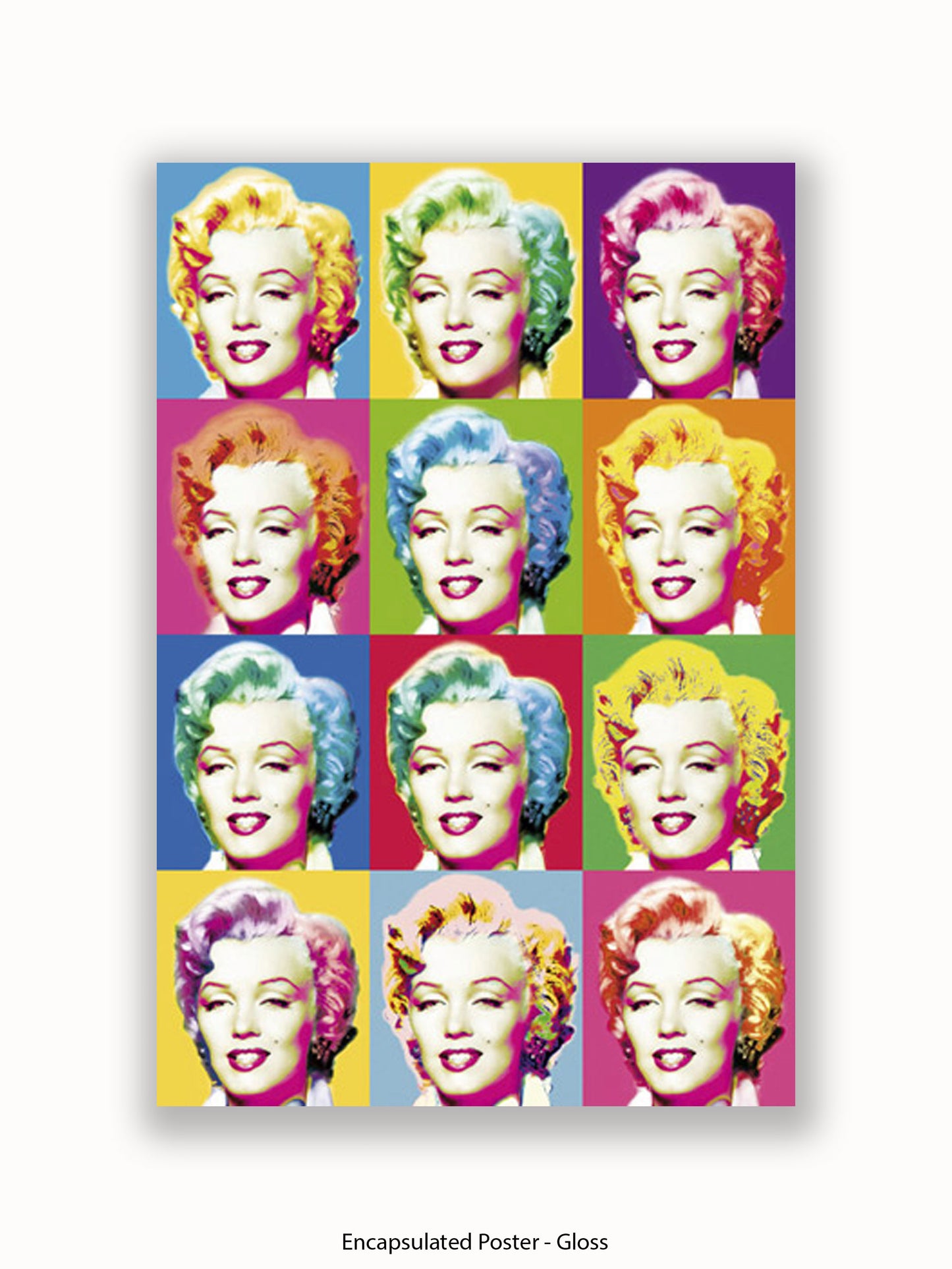 Marilyn Monroe Visions Pop Art Poster