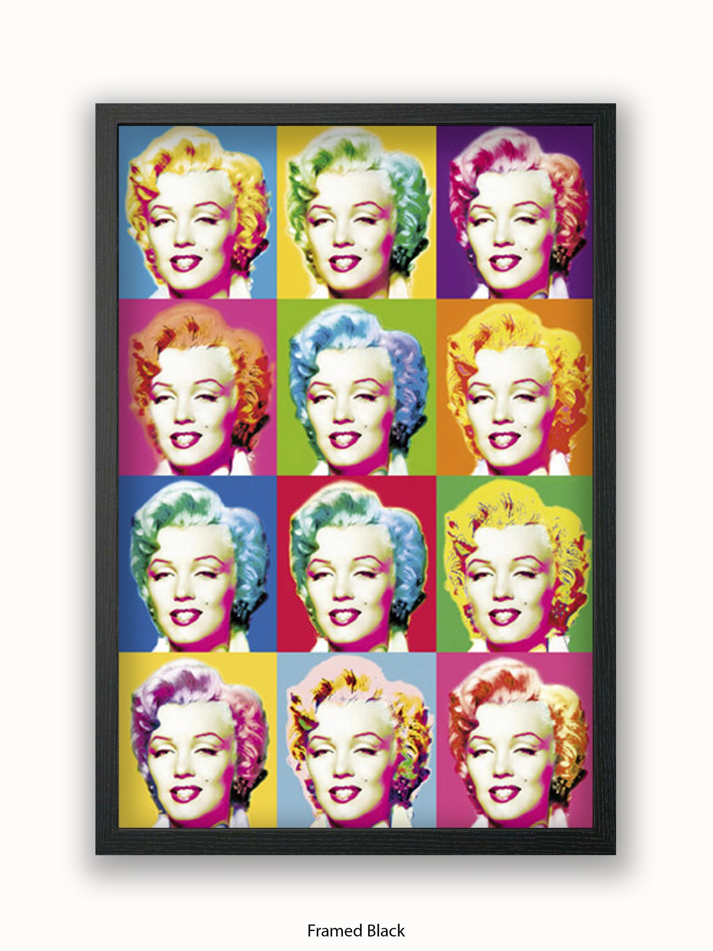 Marilyn Monroe Visions Pop Art Poster
