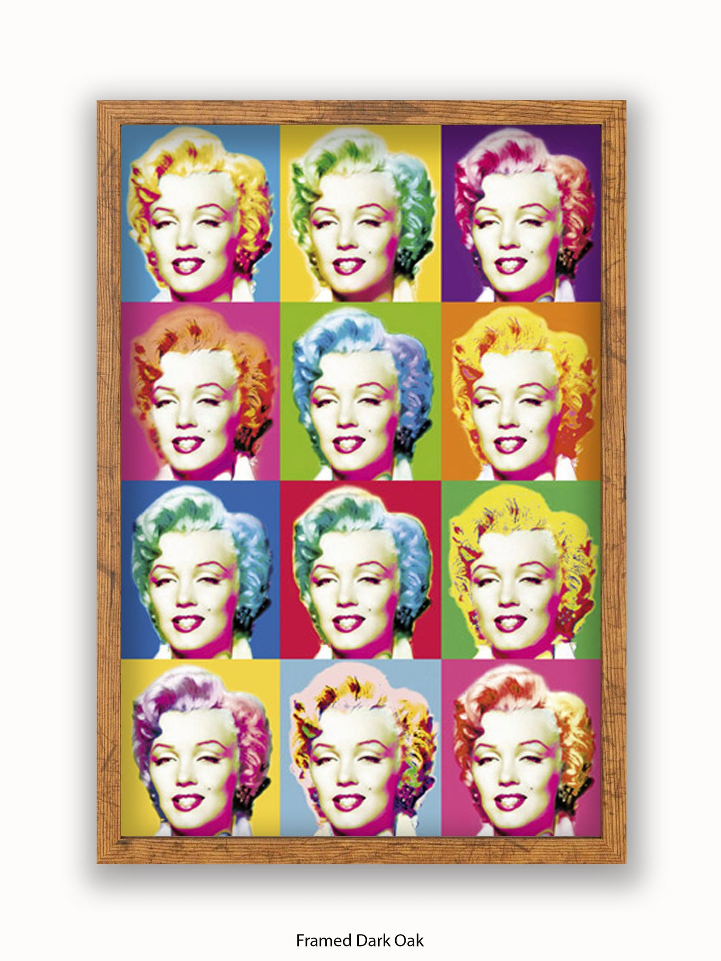 Marilyn Monroe Visions Pop Art Poster