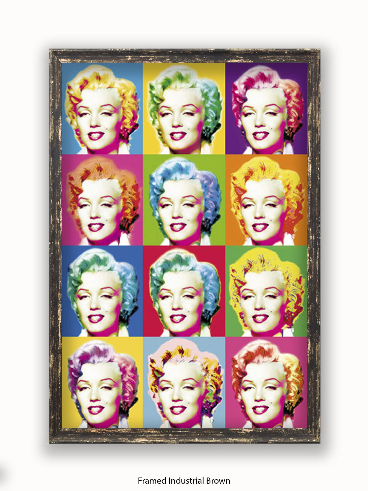 Marilyn Monroe Visions Pop Art Poster