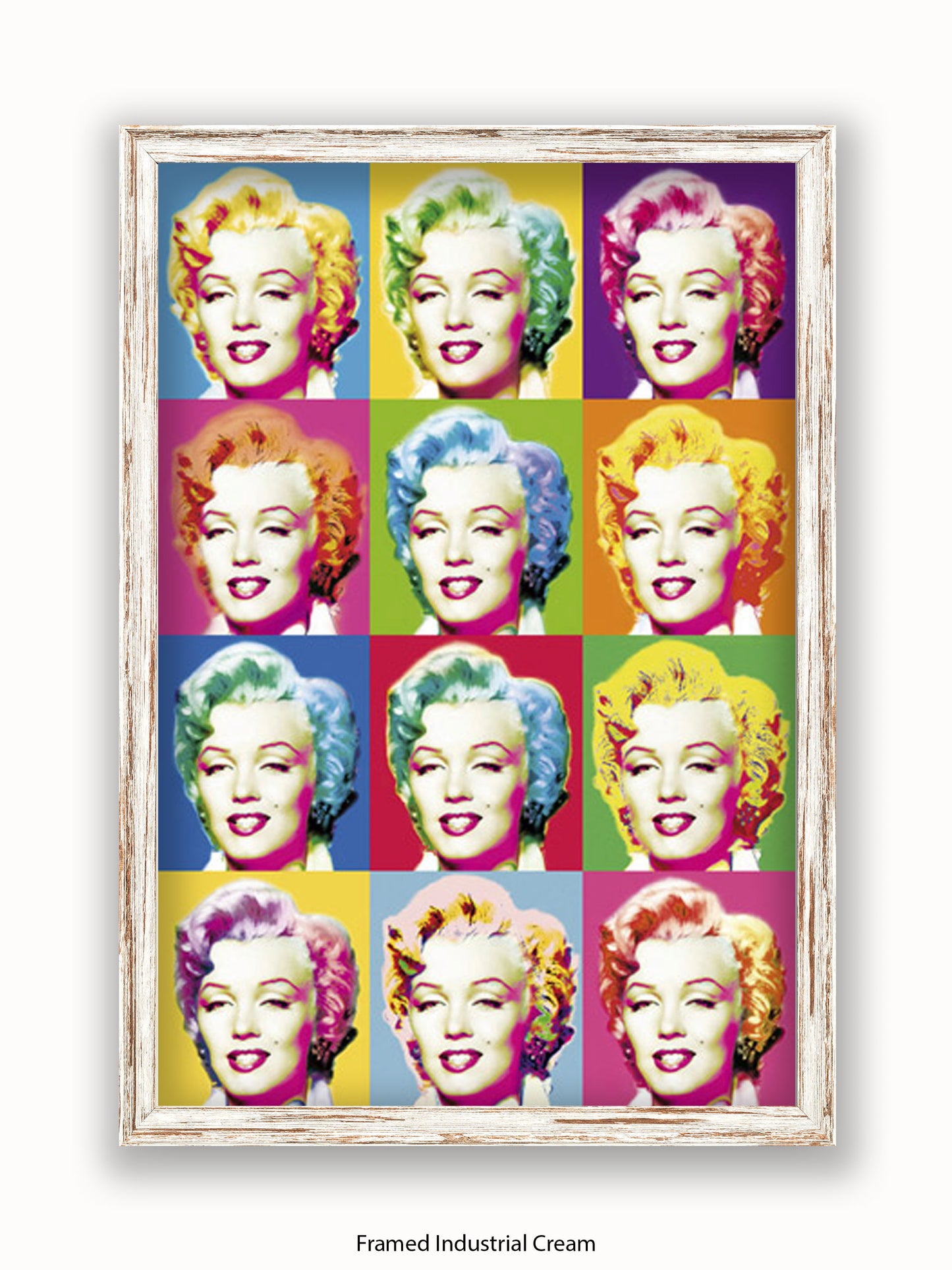 Marilyn Monroe Visions Pop Art Poster