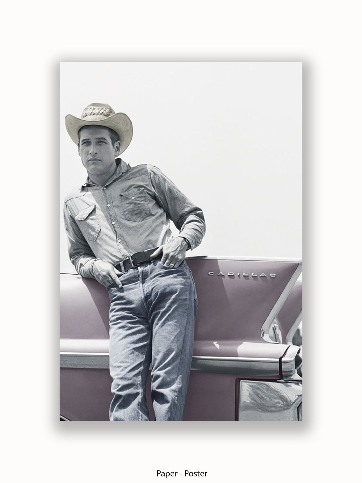 Paul Newman Blue Eyes Poster