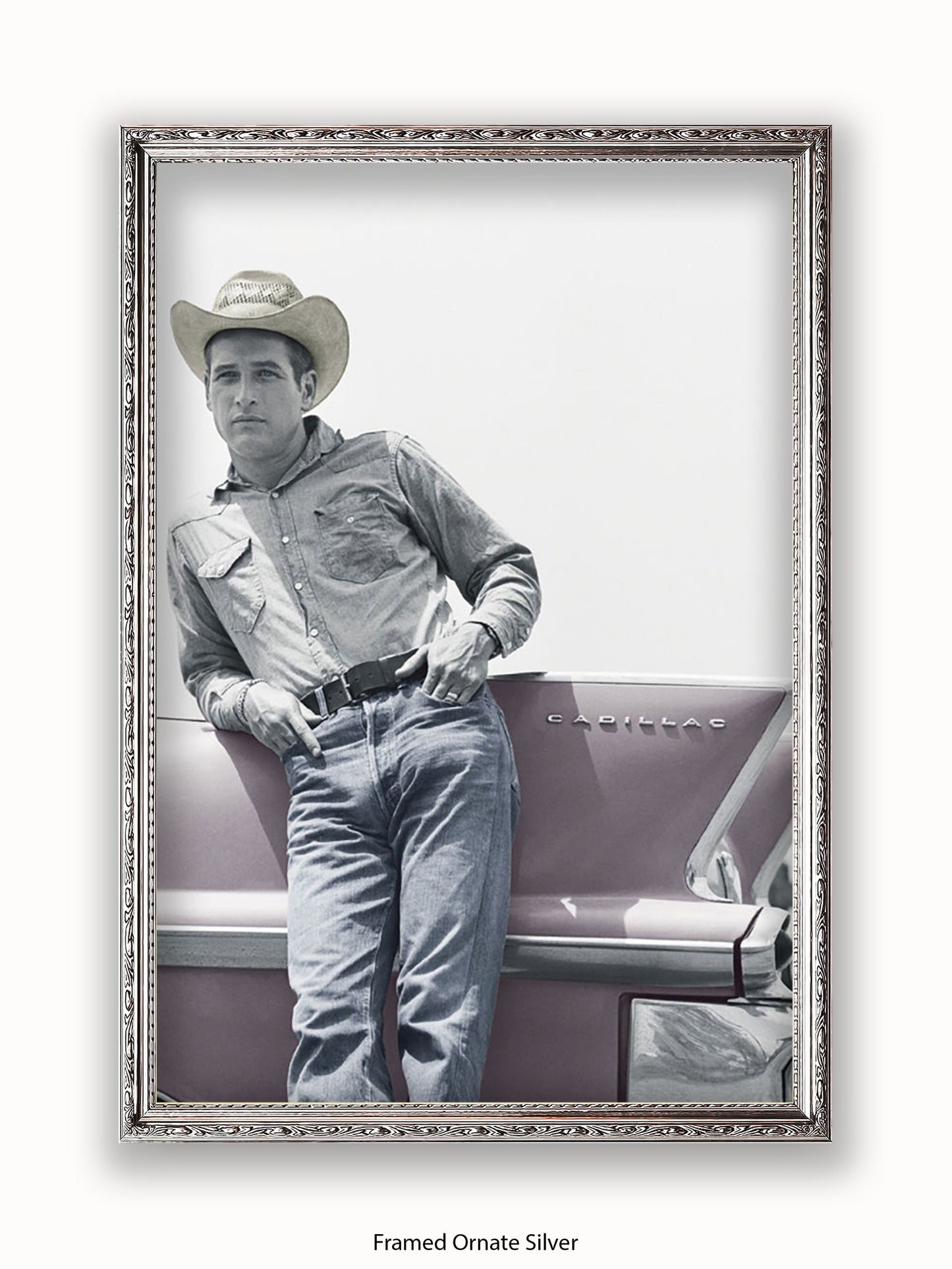 Paul Newman Blue Eyes Poster