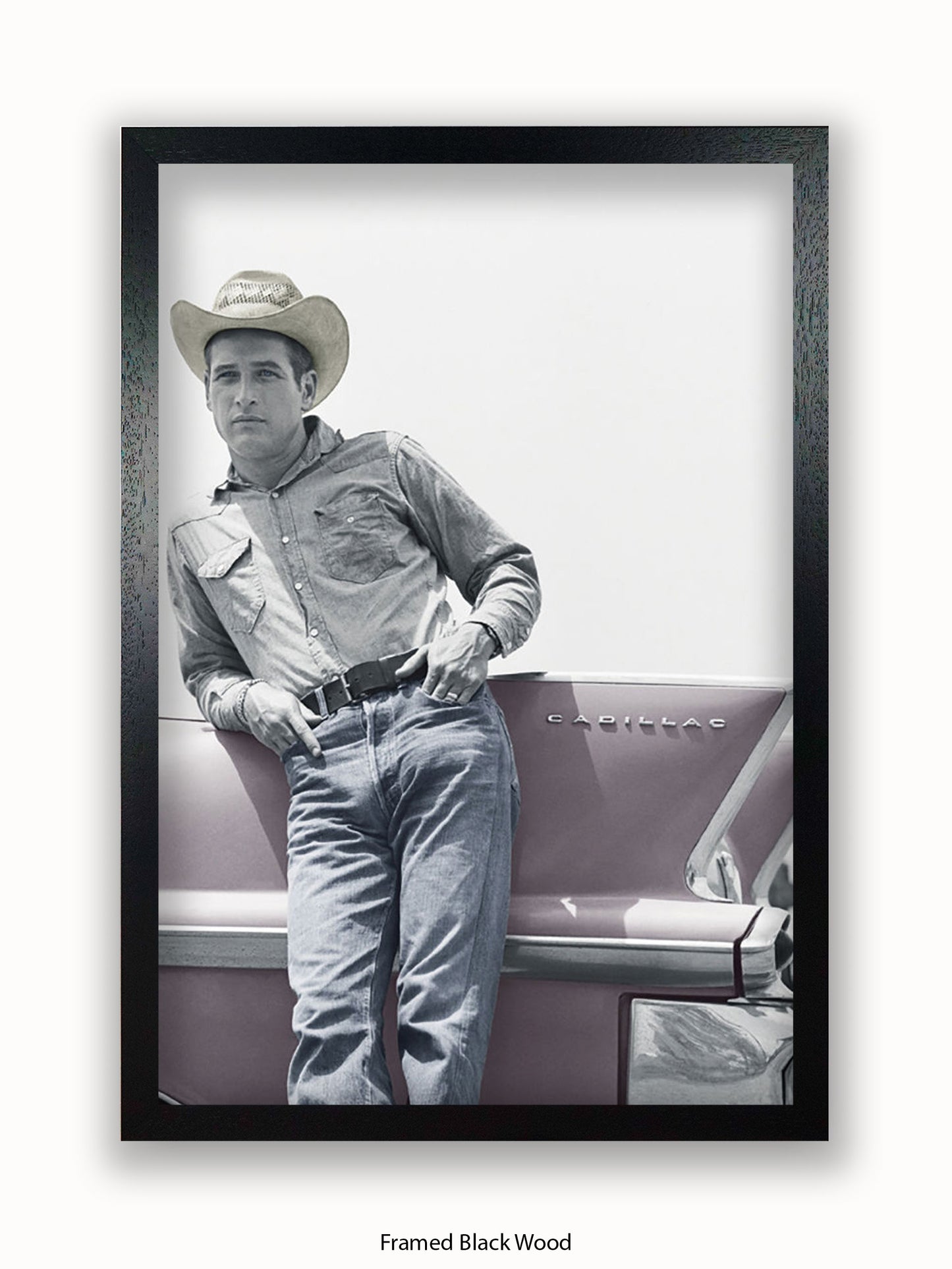 Paul Newman Blue Eyes Poster