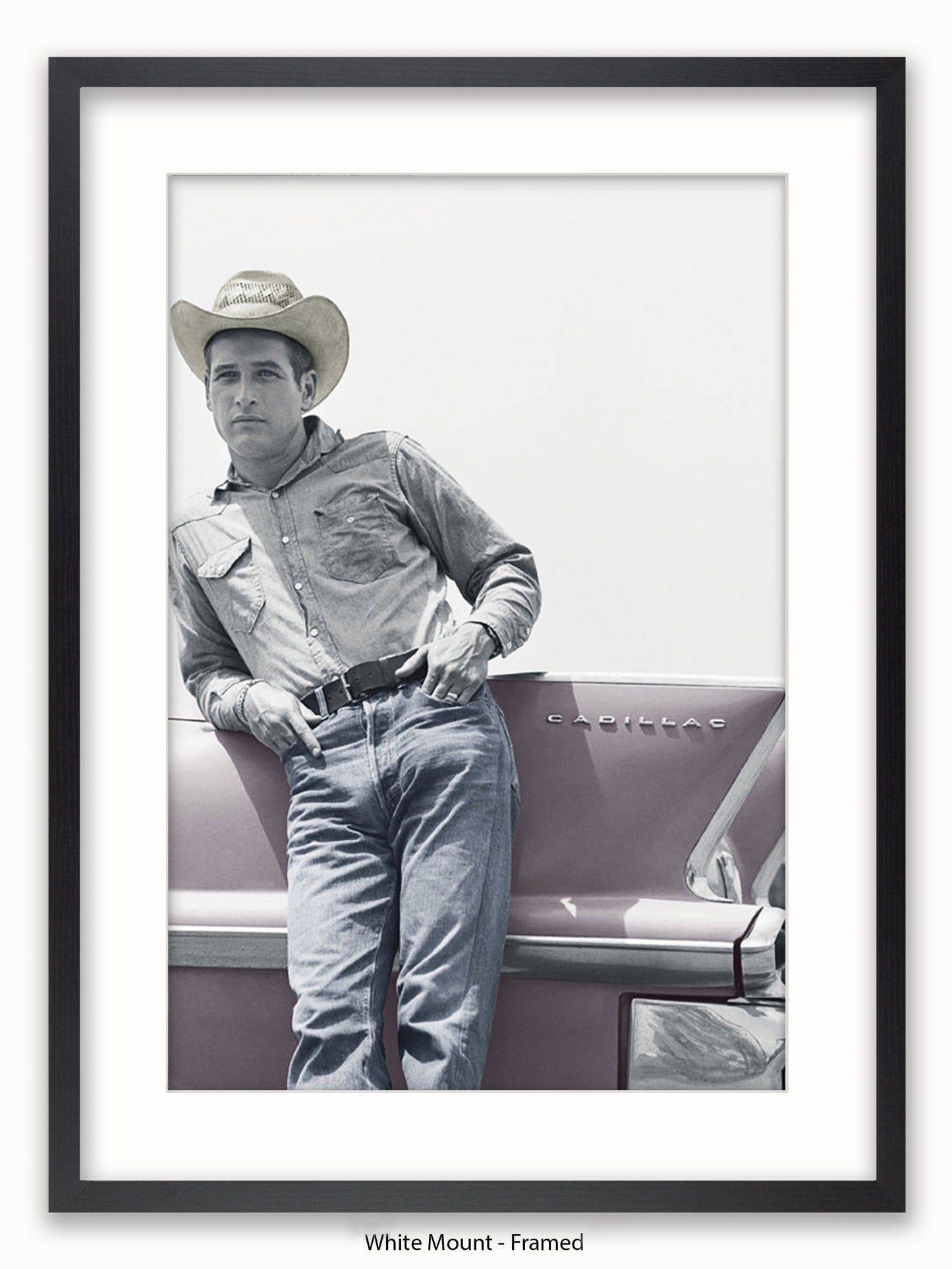 Paul Newman Blue Eyes Poster