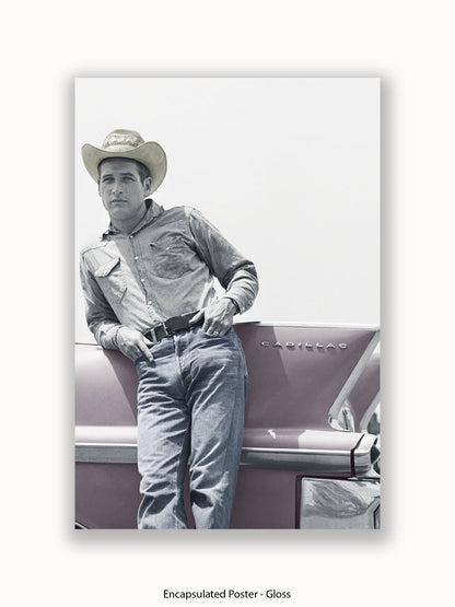 Paul Newman Blue Eyes Poster