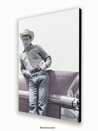 Paul Newman Blue Eyes Poster