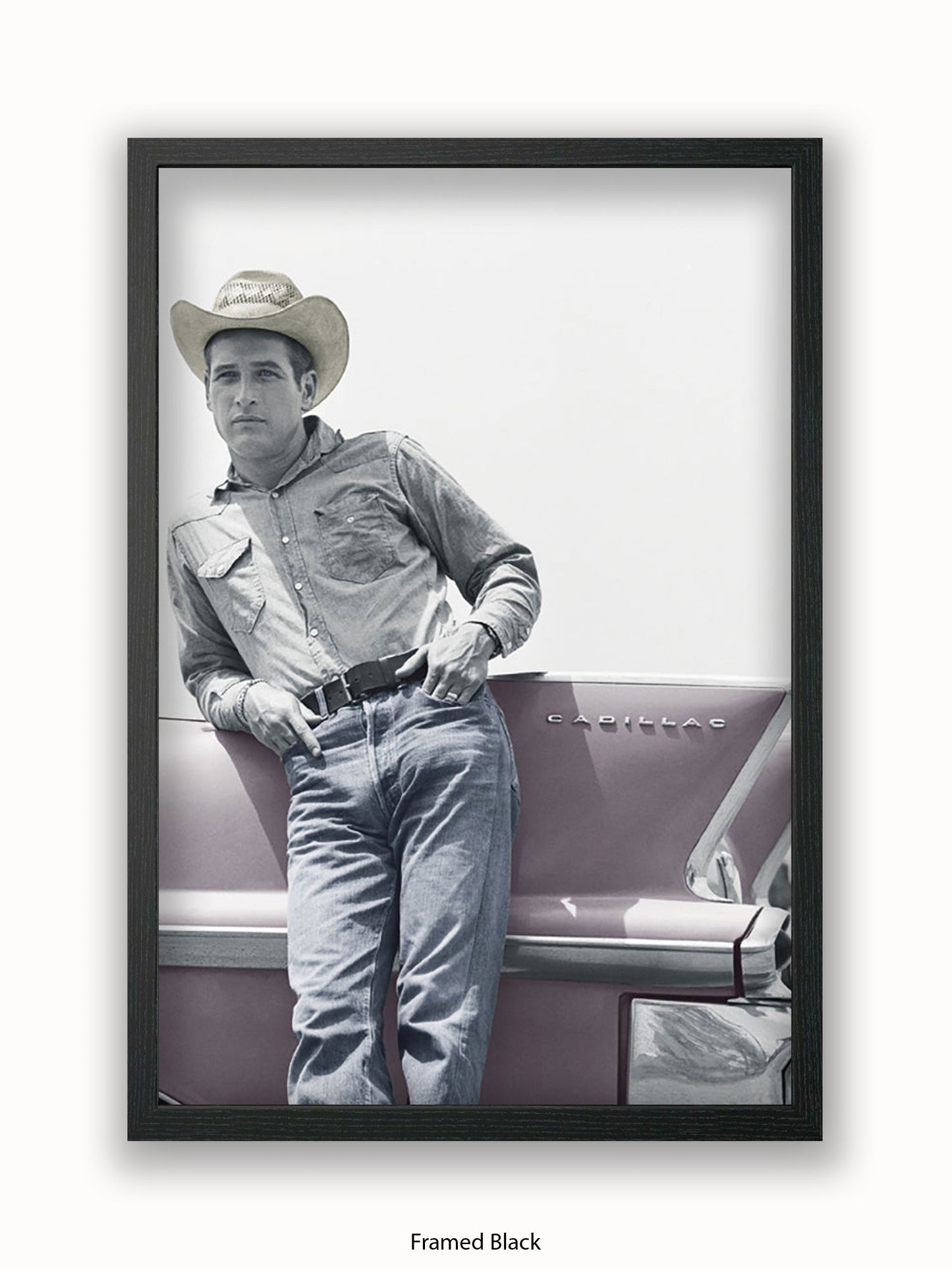 Paul Newman Blue Eyes Poster