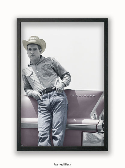 Paul Newman Blue Eyes Poster
