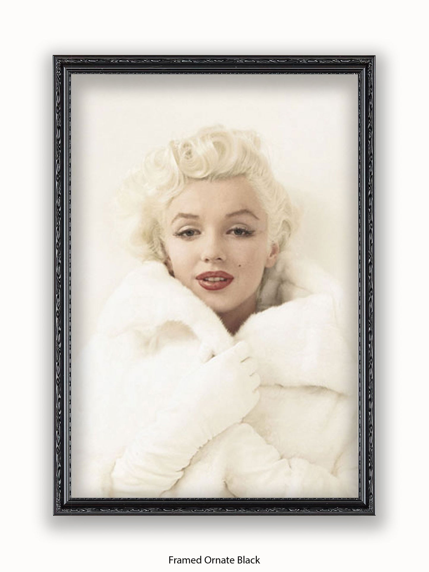 Marilyn Monroe Mink Poster