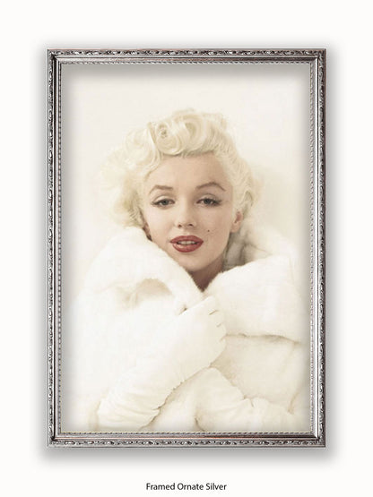 Marilyn Monroe Mink Poster