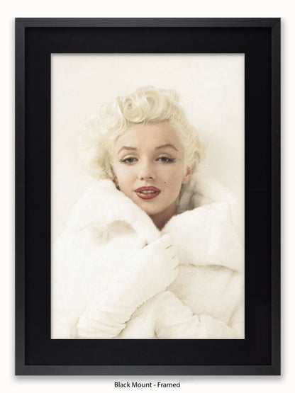 Marilyn Monroe Mink Poster