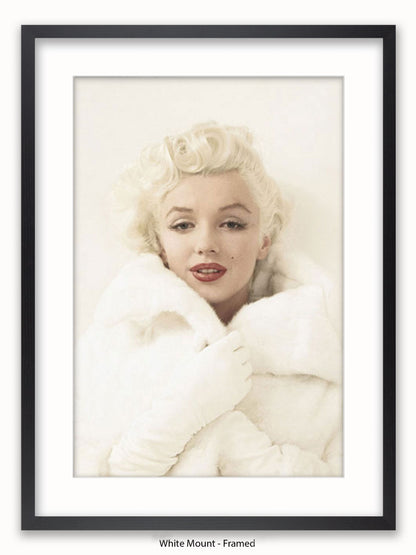 Marilyn Monroe Mink Poster