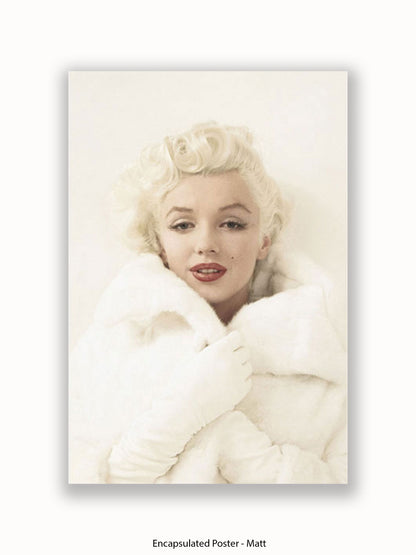 Marilyn Monroe Mink Poster