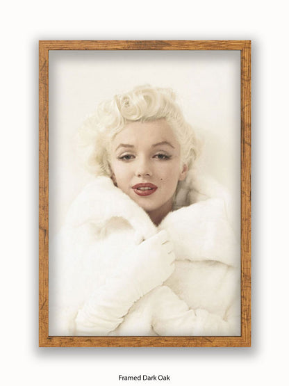 Marilyn Monroe Mink Poster