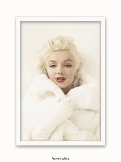 Marilyn Monroe Mink Poster