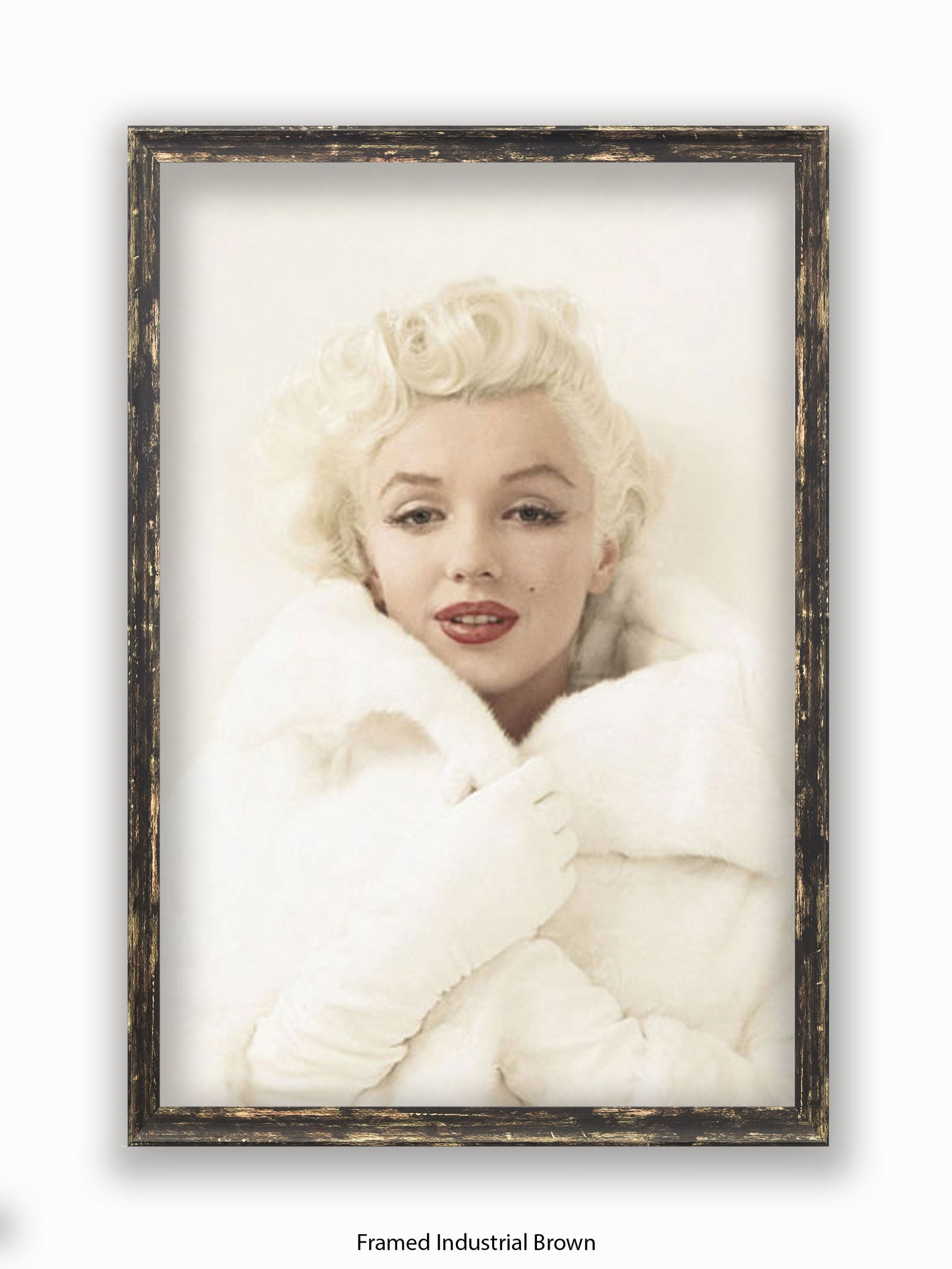 Marilyn Monroe Mink Poster