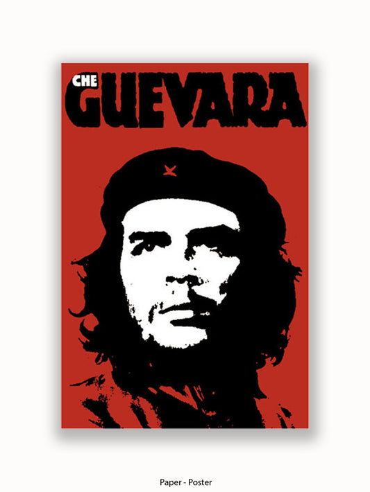 Che Guevara Red Poster