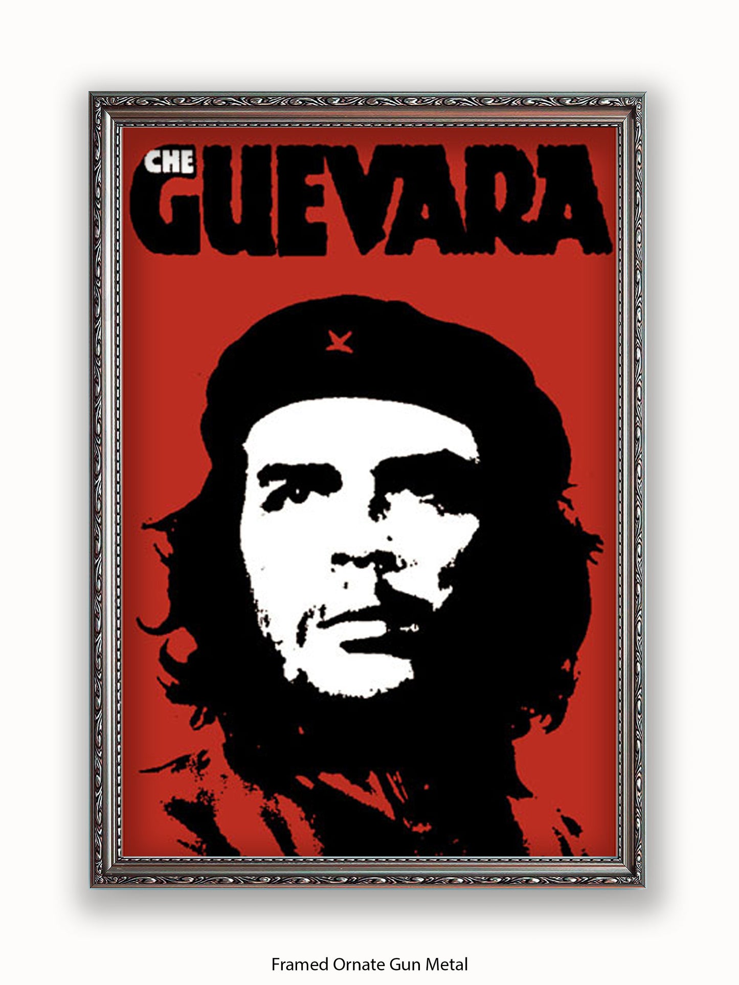 Che Guevara Red Poster