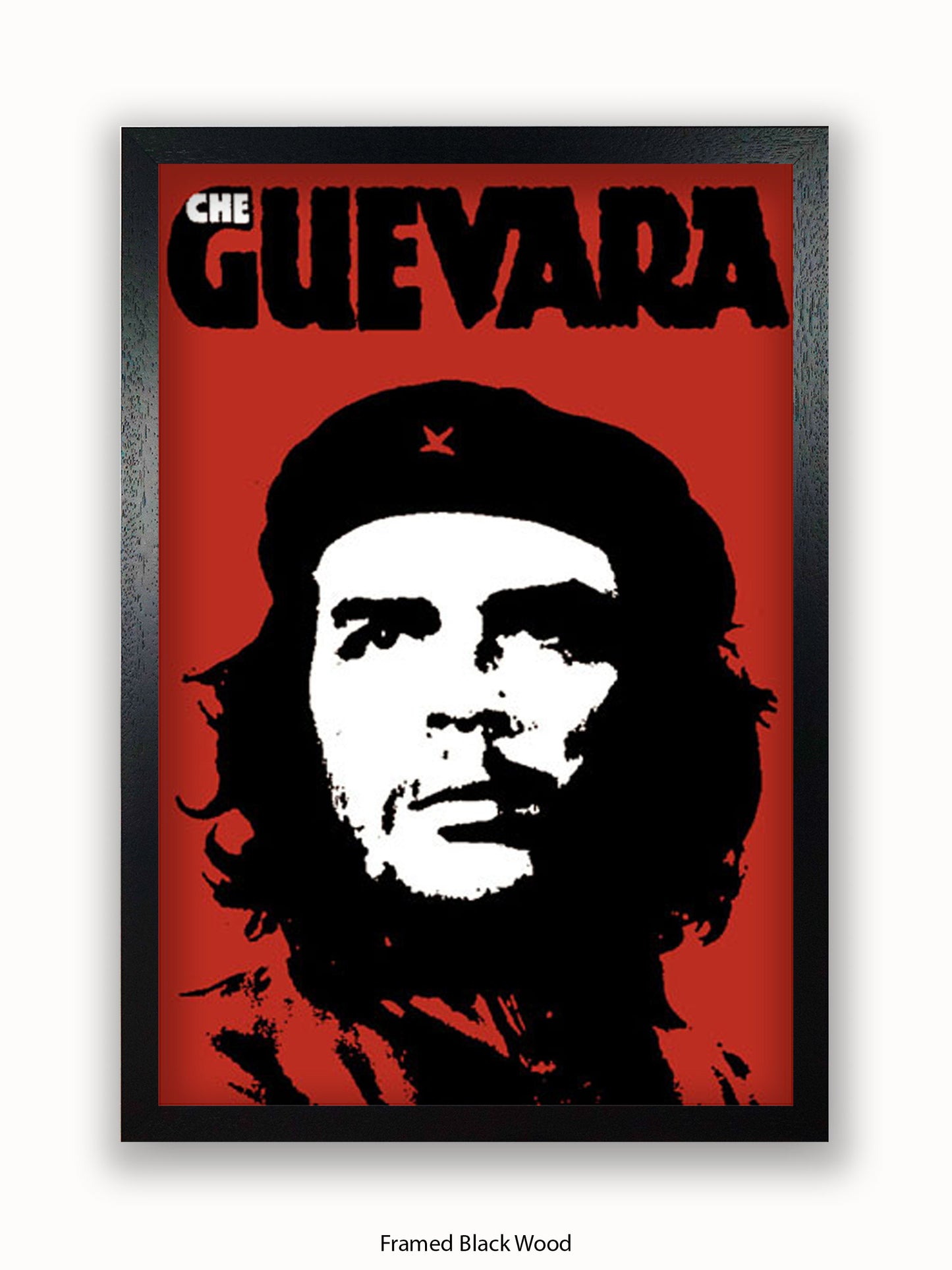 Che Guevara Red Poster