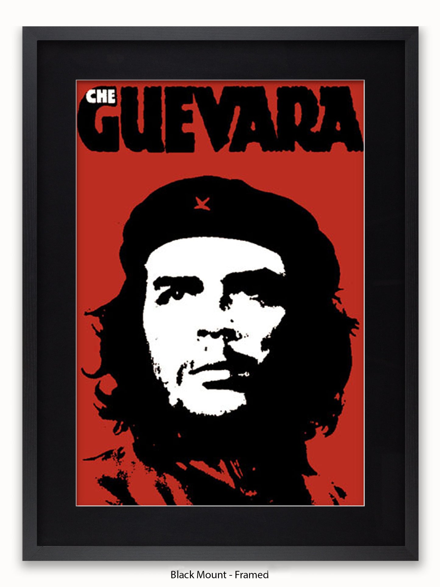 Che Guevara Red Poster