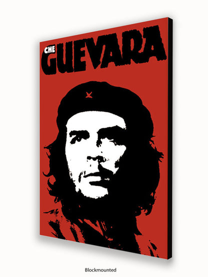 Che Guevara Red Poster
