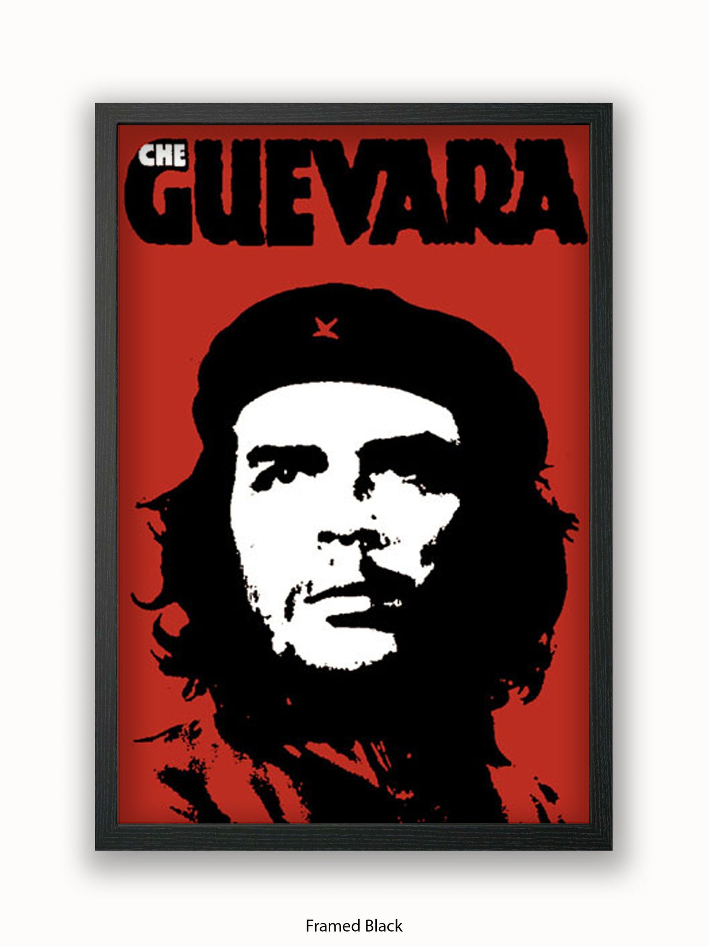 Che Guevara Red Poster