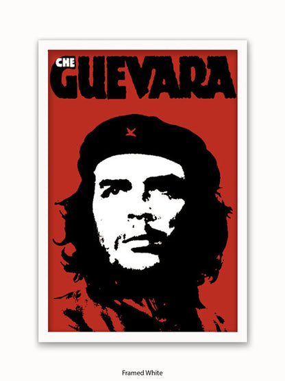 Che Guevara Red Poster