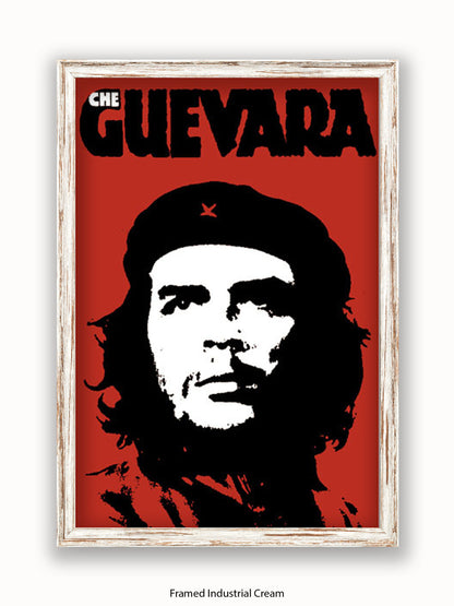 Che Guevara Red Poster