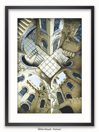 Irvine Peacock The Courtyard Poster