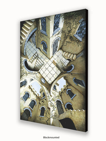 Irvine Peacock The Courtyard Poster
