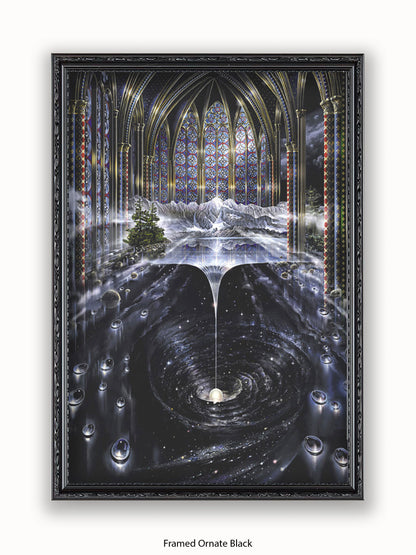 Genesis Abstract Psychedelic Poster