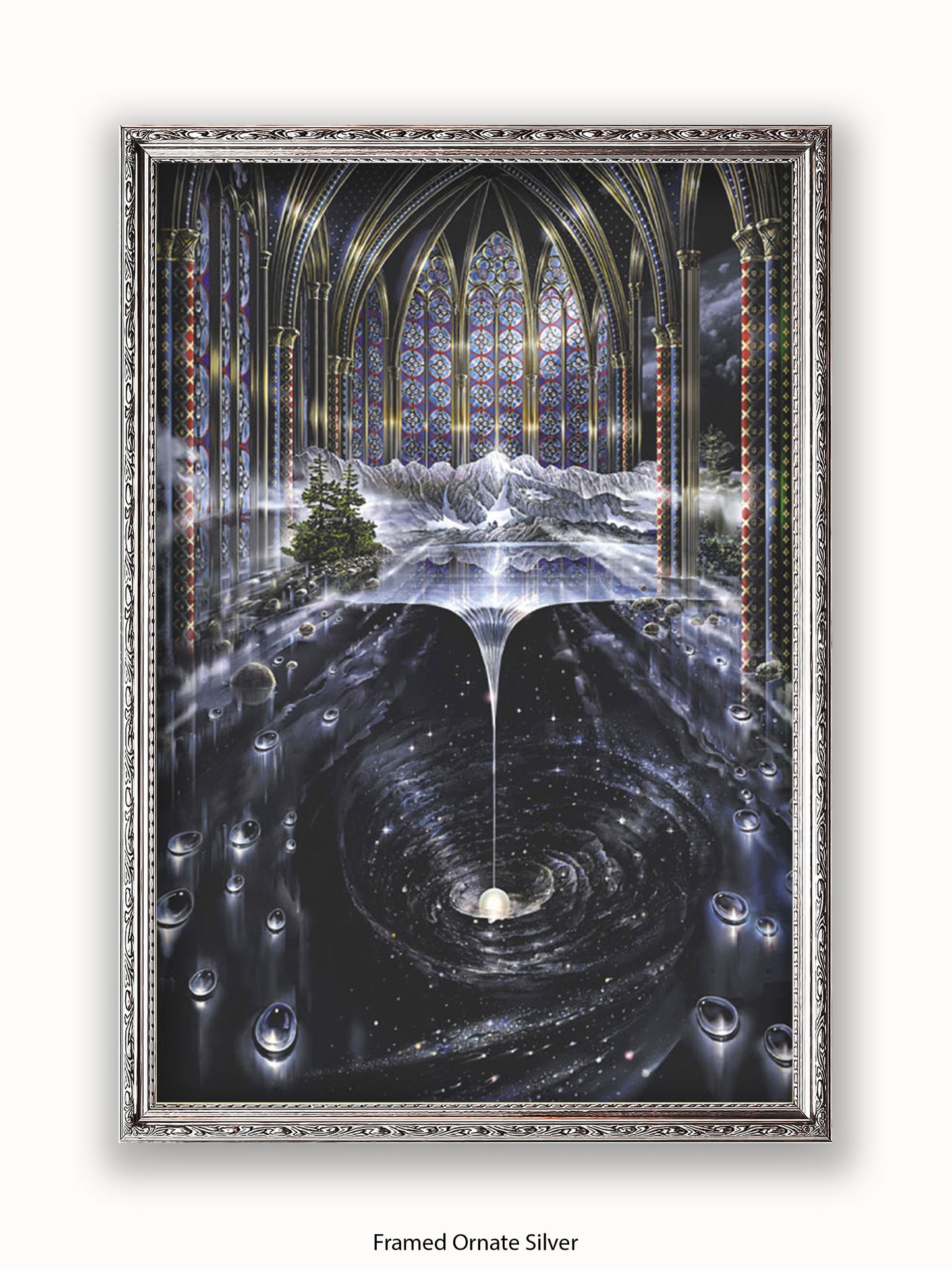 Genesis Abstract Psychedelic Poster