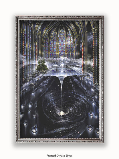 Genesis Abstract Psychedelic Poster