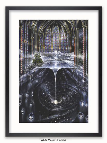 Genesis Abstract Psychedelic Poster