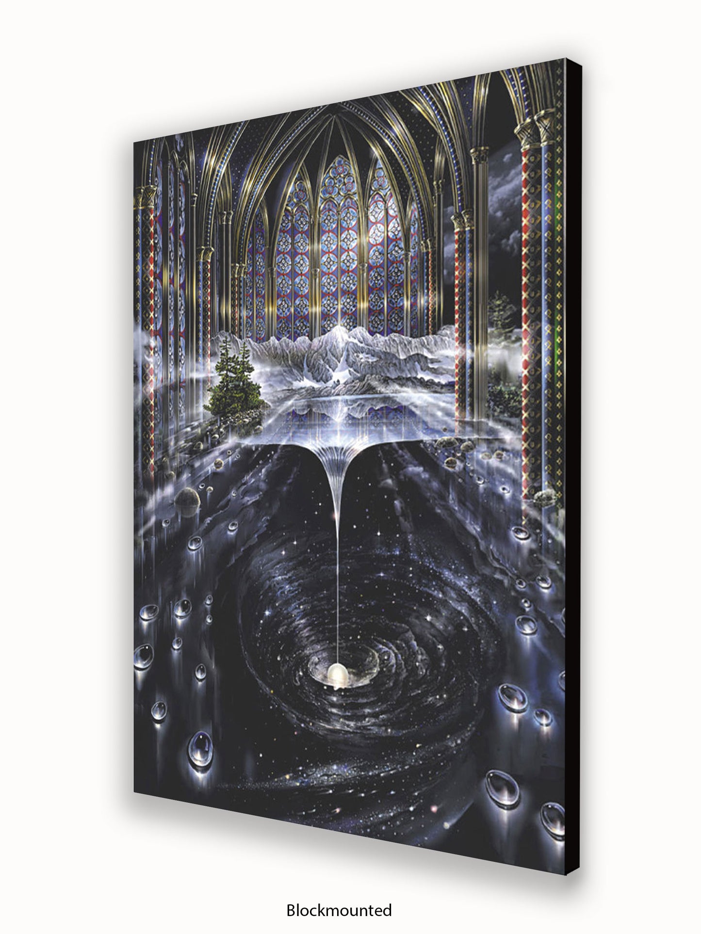 Genesis Abstract Psychedelic Poster