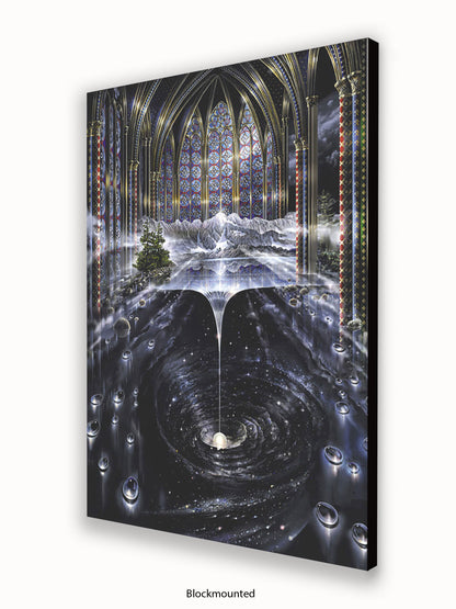 Genesis Abstract Psychedelic Poster