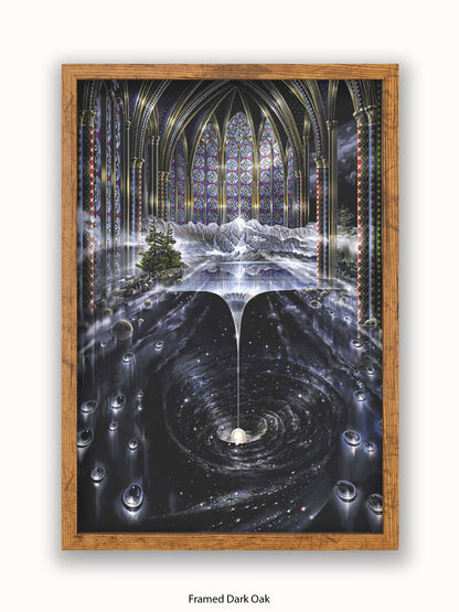 Genesis Abstract Psychedelic Poster