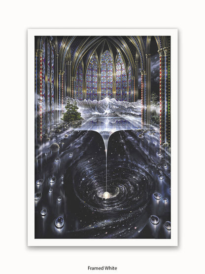 Genesis Abstract Psychedelic Poster