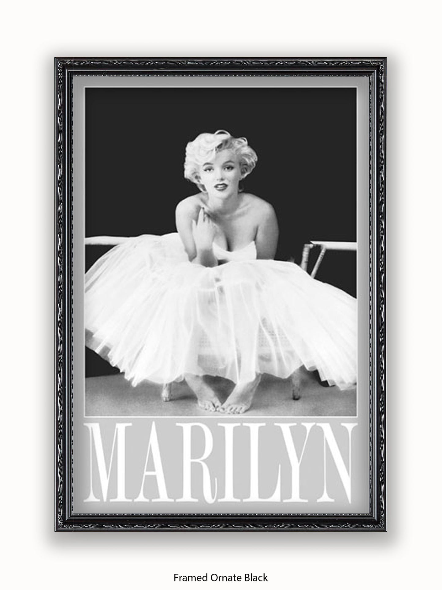 Marilyn Monroe Ballerina Tutu Poster