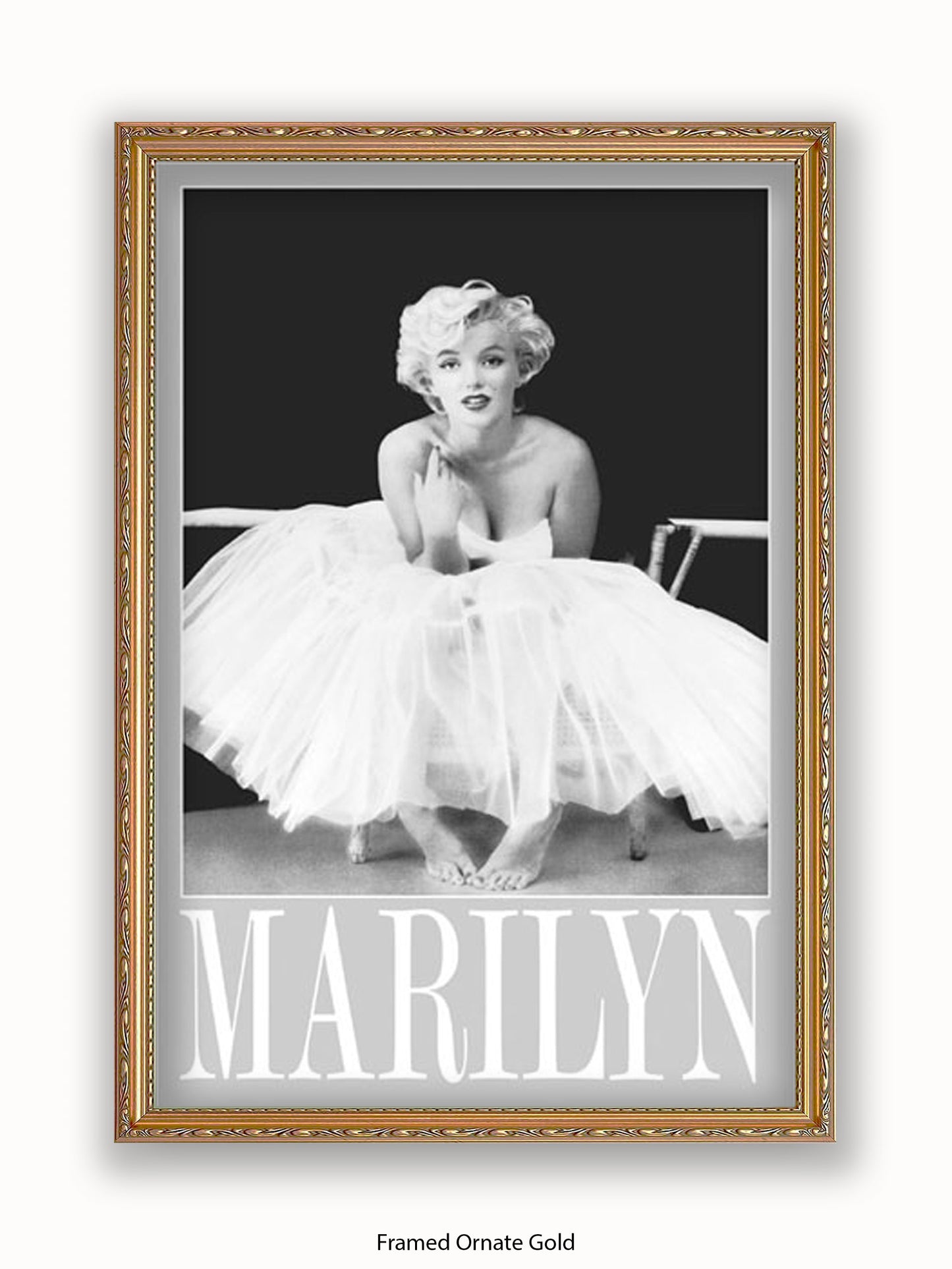 Marilyn Monroe Ballerina Tutu Poster