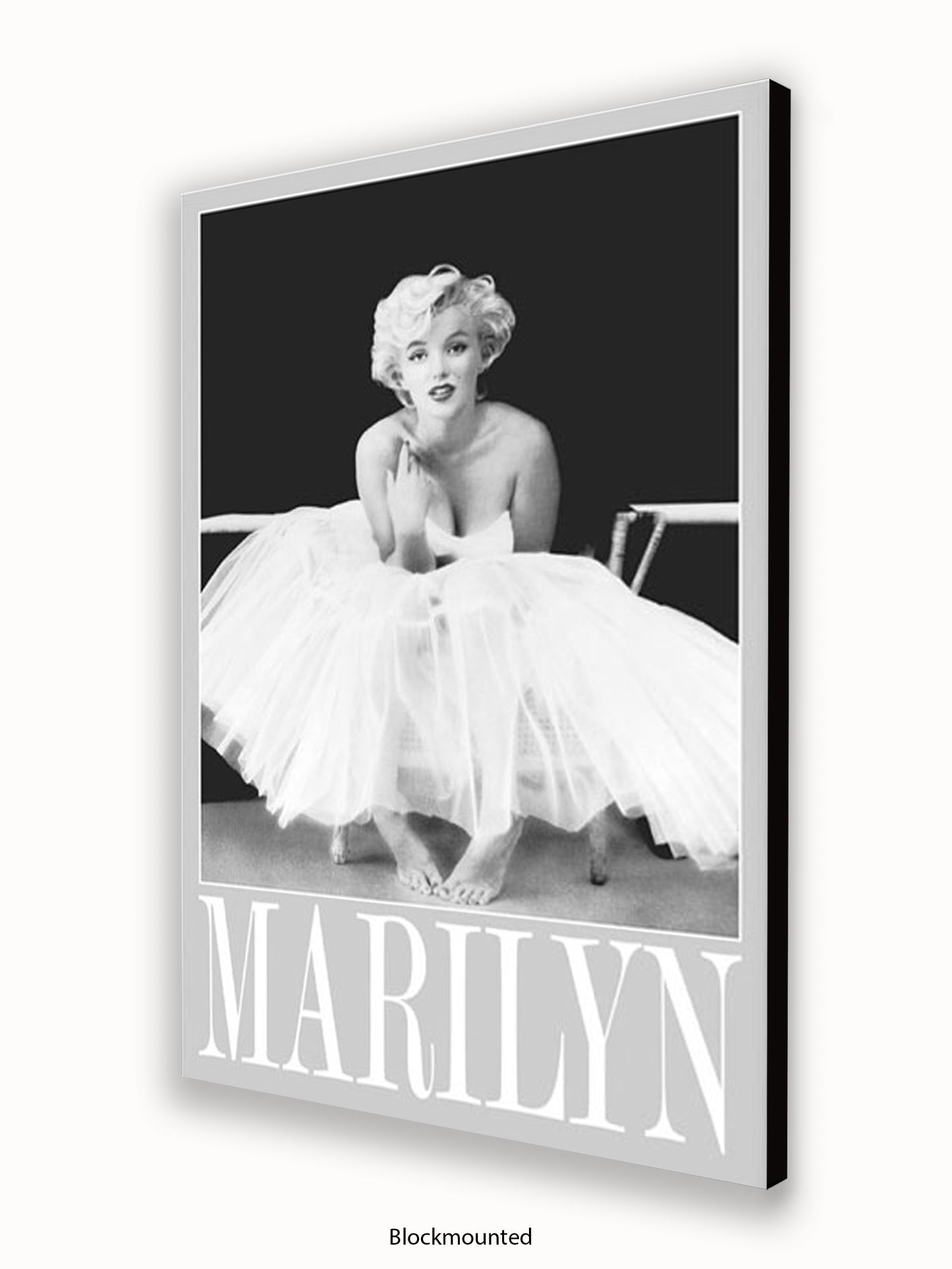 Marilyn Monroe Ballerina Tutu Poster