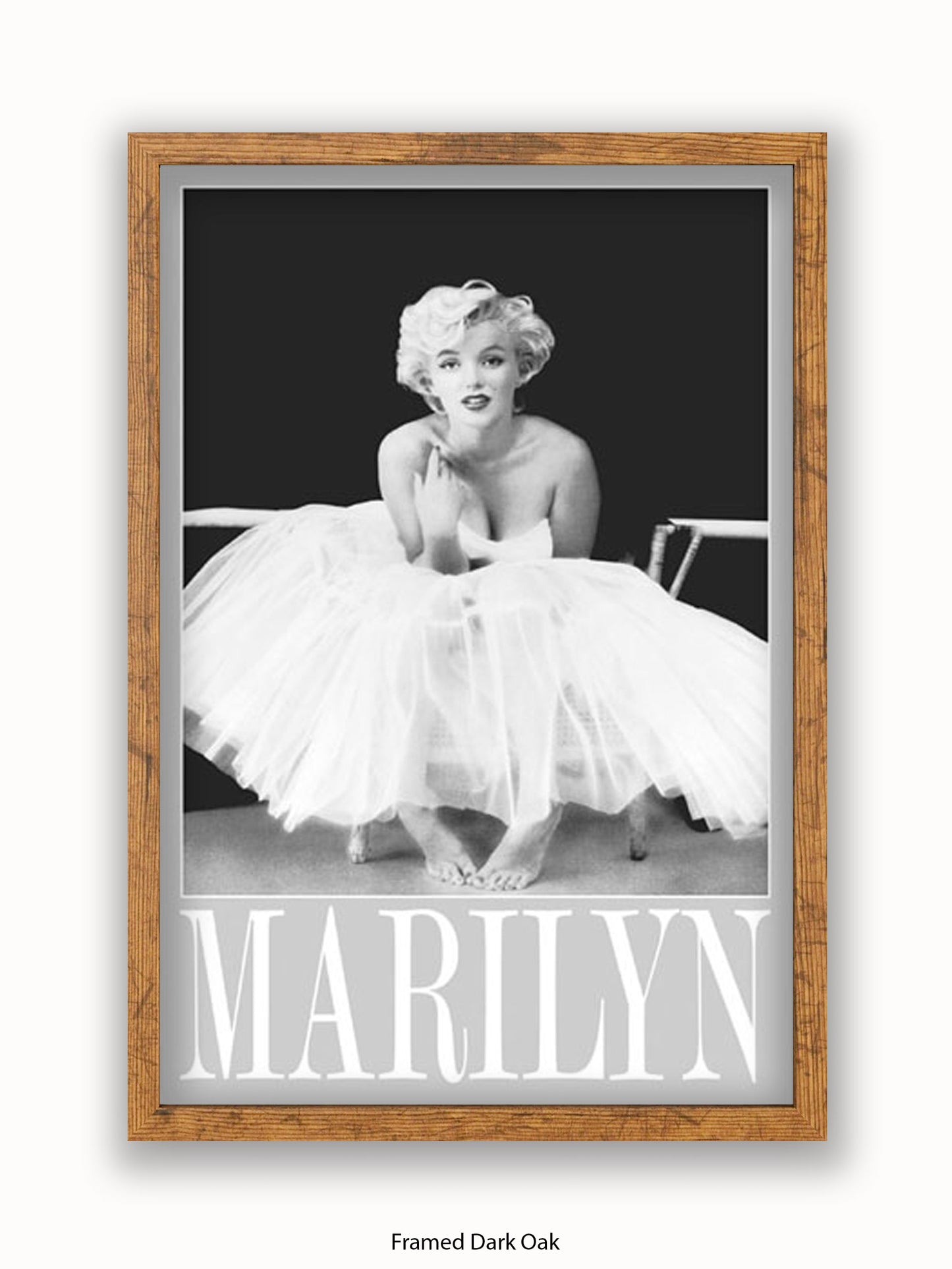 Marilyn Monroe Ballerina Tutu Poster