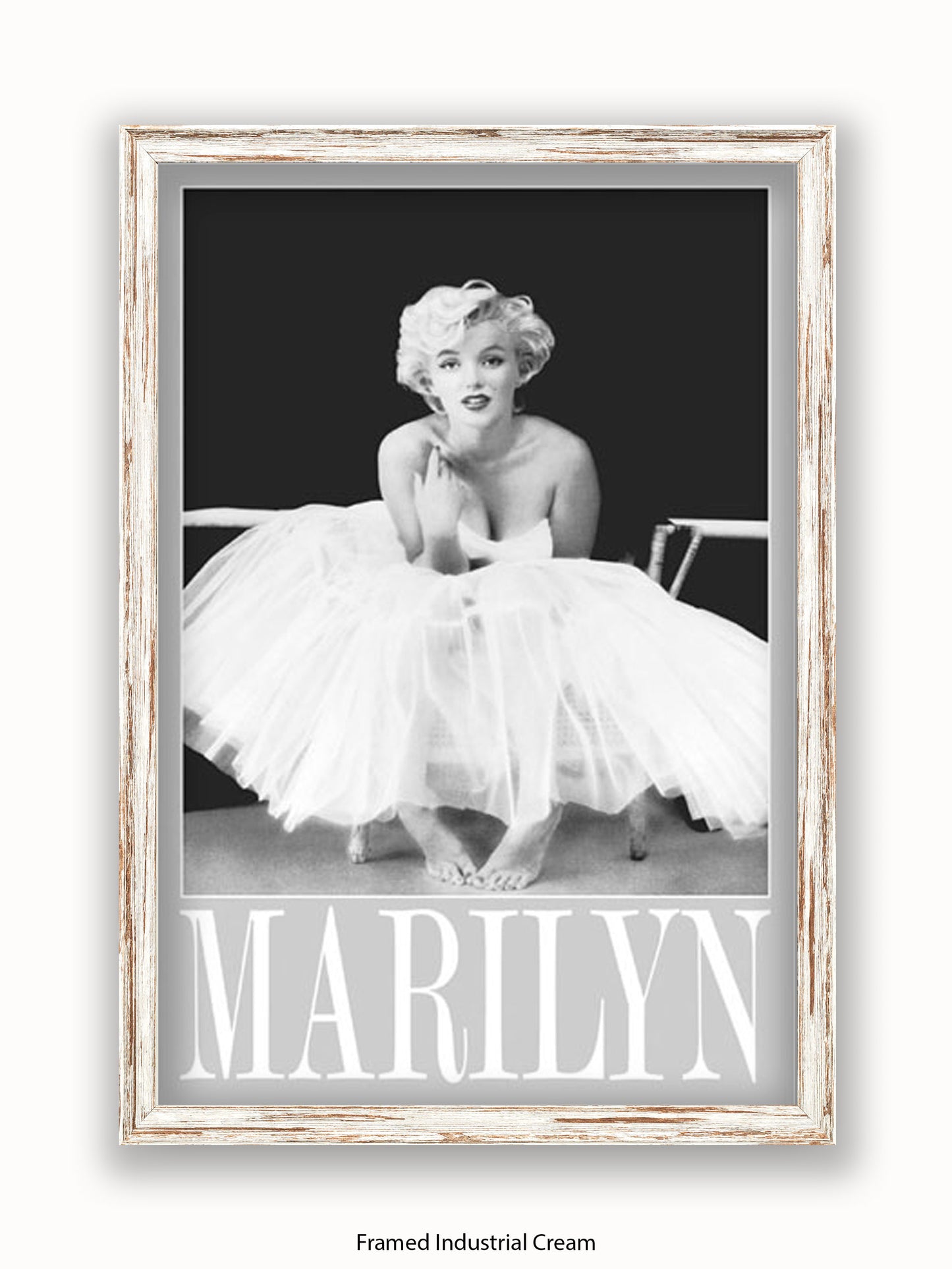 Marilyn Monroe Ballerina Tutu Poster