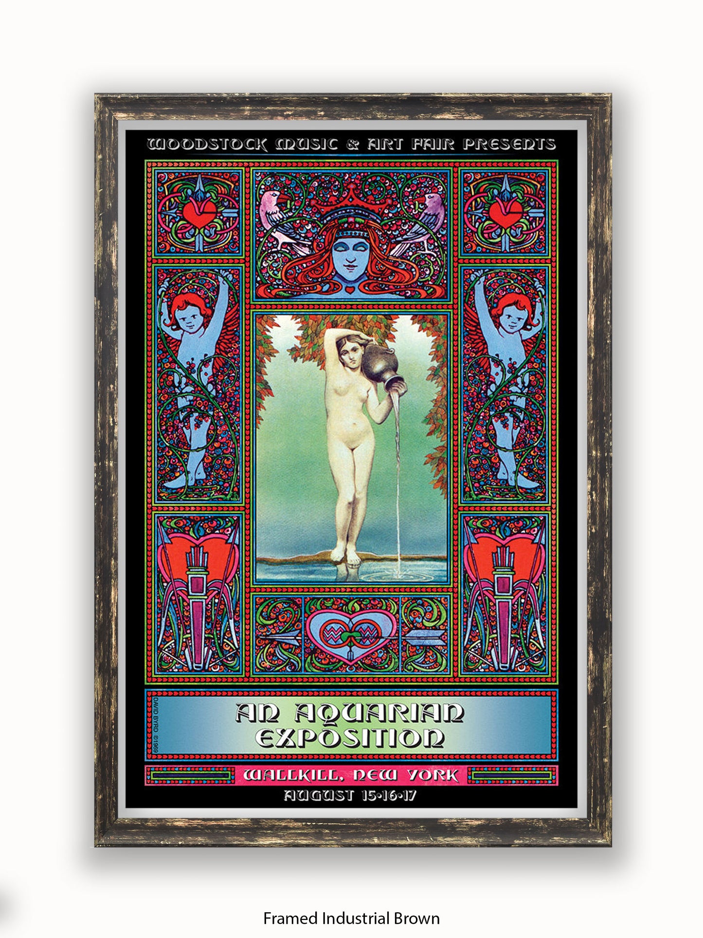 Woodstock New York August Poster