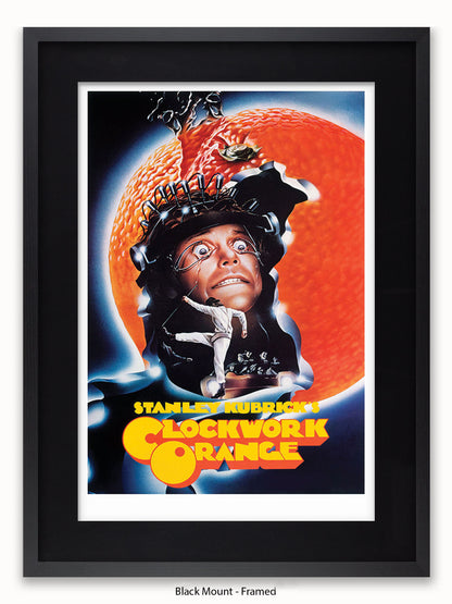 A Clockwork Orange One Sheet Orange Poster
