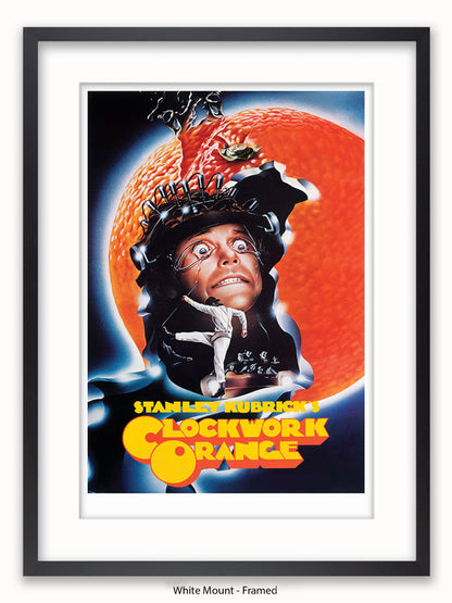 A Clockwork Orange One Sheet Orange Poster