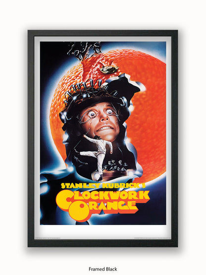 A Clockwork Orange One Sheet Orange Poster
