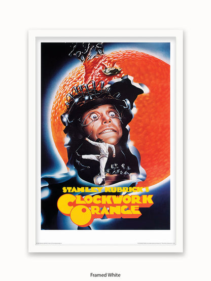A Clockwork Orange One Sheet Orange Poster